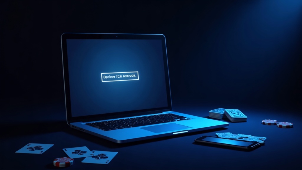 Login error screen with reset code on a phone in a dark casino setting